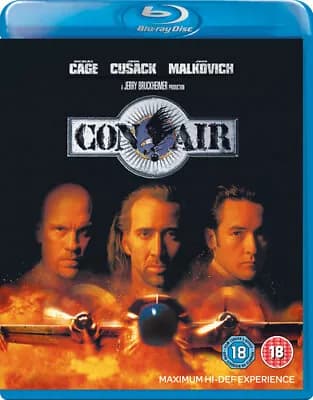 Con Air DVD (2007) Nicolas Cage, West (DIR) cert 18 Blu-ray Brand New