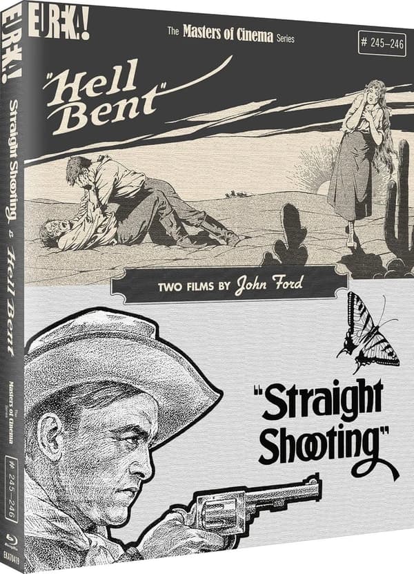 Straight Shooting/Hell Bent (12) Bluray Brand New