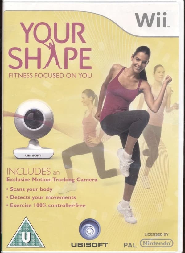 Your Shape Nintendo Wii Game Only NO camera Brand New