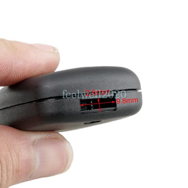 For Citroen C1 C2 C3 C4 C5 2 Button Car Remote Key Fob Case Battery Replacement