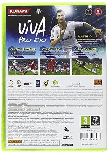 KONAMI SX2P23 GIOCO XBOX PRO EVOLUTION SOCCER 2013 Brand New
