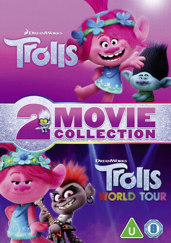 Trolls / Trolls World Tour DVD (2020) – 2 elokuvaa