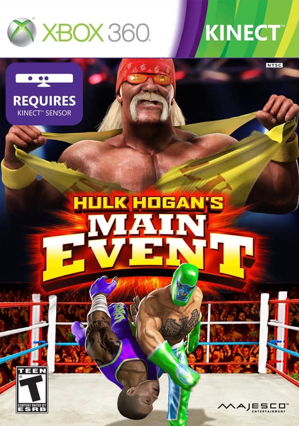 Hulk Hogan's Main Event Kinect (#) /X360 Brand New