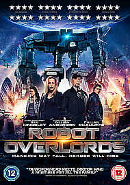 Robot Overlords (2015) DVD med Gillian Anderson, Wright