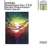Symphony No.7 and 8 (Kubelik, Bpo) CD (1998) Pre-Owned