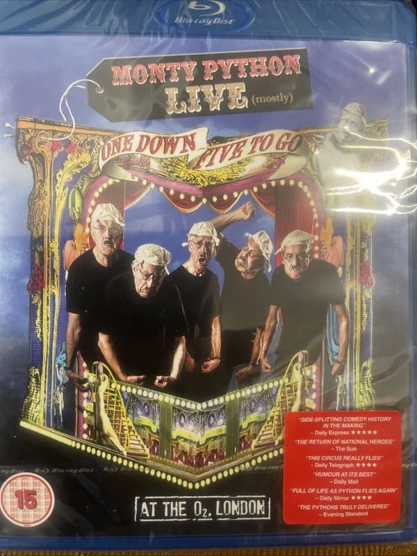 Monty Python Live (Mostly) One Down Five To Go Blu Ray Free Post Brand New