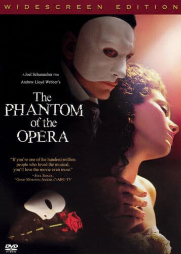 Phantom Of The Opera (2004) – Musikalfilm DVD