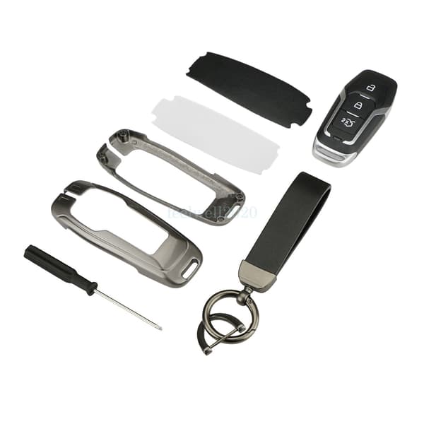 For Ford Edge Galaxy S-Max 2015 2016 2017 2018 Samrt Remote Key Fob Case Cover