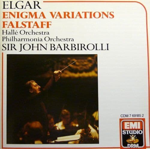 Sir Edward Elgar : Elgar: Enigma Variations, Falstaff Symph CD Pre-Owned
