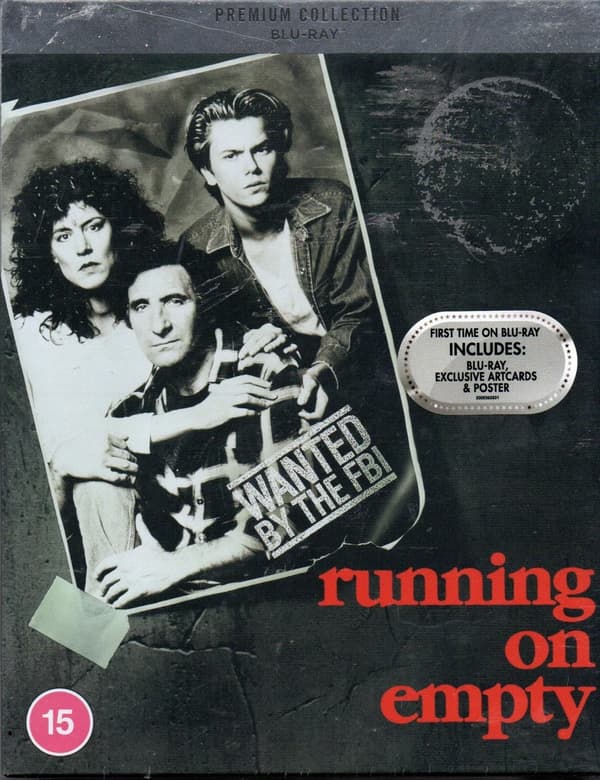 RUNNING ON EMPTY PREMIUM COLLECTION BLU RAY RIVER PHOENIX Brand New