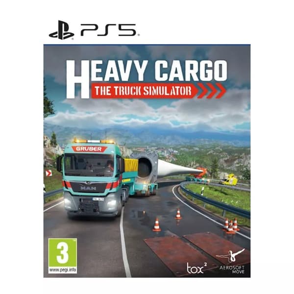 Heavy Cargo Simulator PS5 Brand New