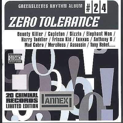 Various Artists : Zero Tolerance CD (2002) Pre-Owned