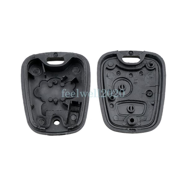 For Citroen C1 C2 C3 C4 C5 2 Button Car Remote Key Fob Case Battery Replacement