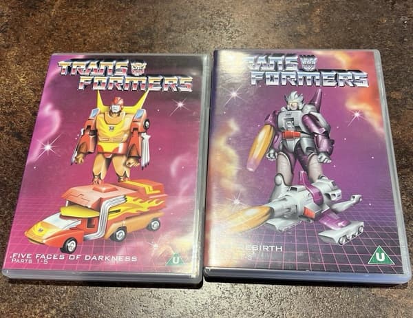Transformers G1 DVD-er: Five Faces Of Darkness