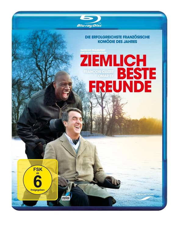 Ziemlich beste Freunde (Bluray) Brand New