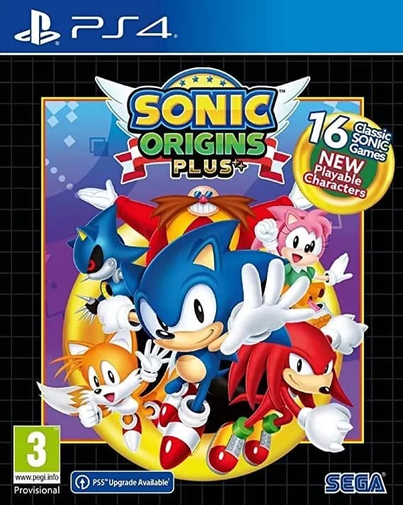 Sonic Origins Plus (PS4) Brand New