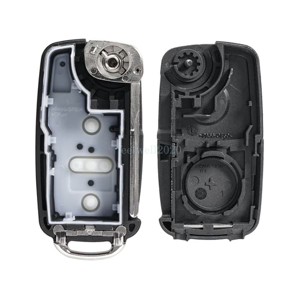 2 Button Flip Remote Key Fob Case Shell Blade For VW Transporter 2011 2012 2013