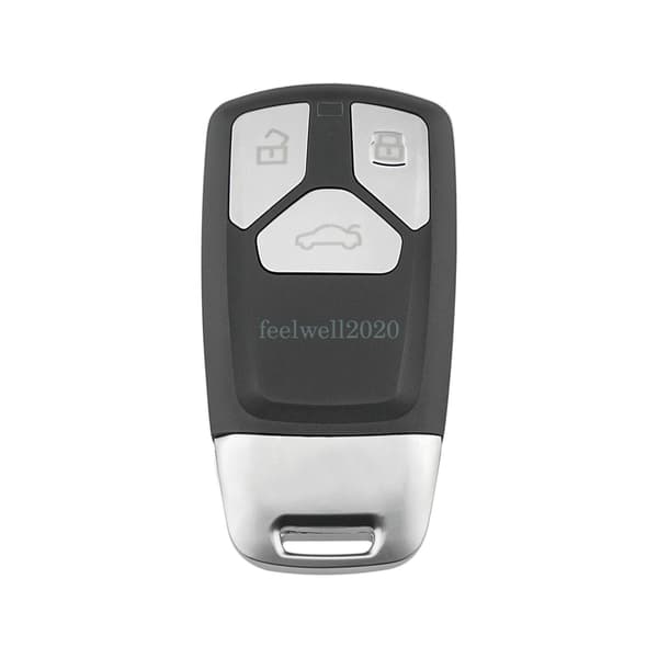 3 Button Remote Key Shell Fob Case For Audi TT A4 A5 S4 S5 Q7 SQ7 2016 - 2018