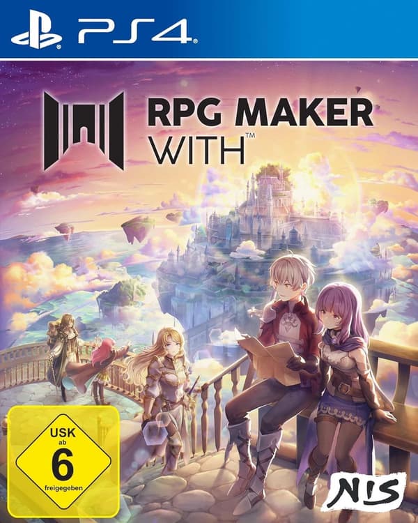 RPG MAKER WITH PS4 GAME (GERMAN) Brand New