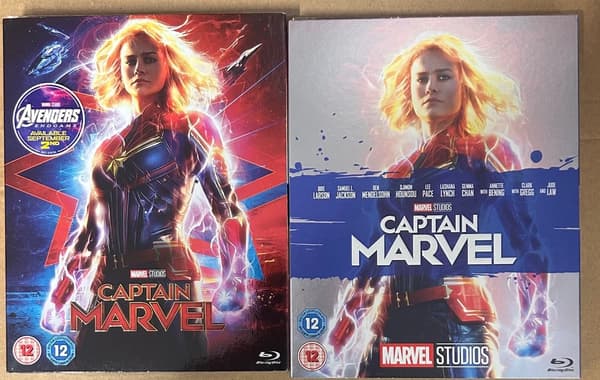 Marvel Captain Marvel (Bluray) . Brand New