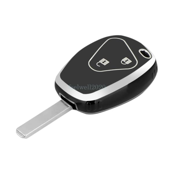 2 Button Remote Key Cover Fob Shell For Renault Clio Dacia Duster Logan Sandero
