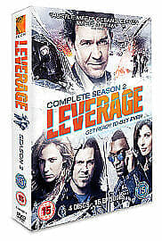 Leverage: Kausi 2 (2011) – DVD, Käytetty