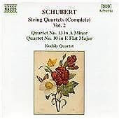 Franz Schubert : STRING QUARTETS (complete) VOL 2 CD (1995) Pre-Owned