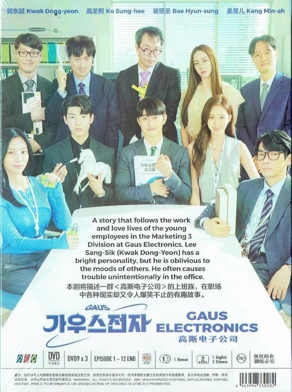 GAUS ELECTRONICS - COMPLETE KOREAN TV SERIES DVD BOX SET (1-12 EPS)