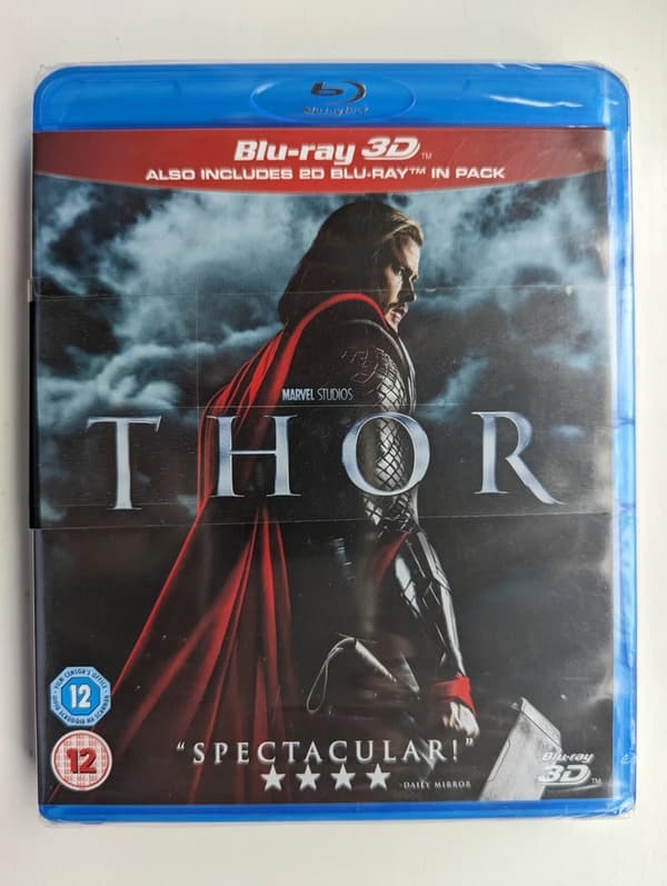 Thor 2011 (3D+2D Bluray, 2013, 2Disc Set) Marvel, Brand New