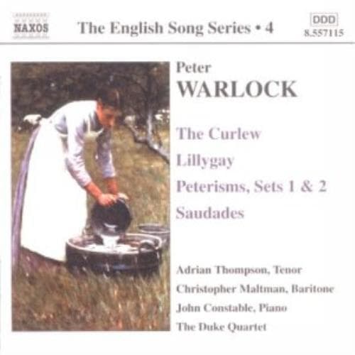 Warlock, Peter : Warlock: The Curlew / Lillygay / Peteris CD Pre-Owned