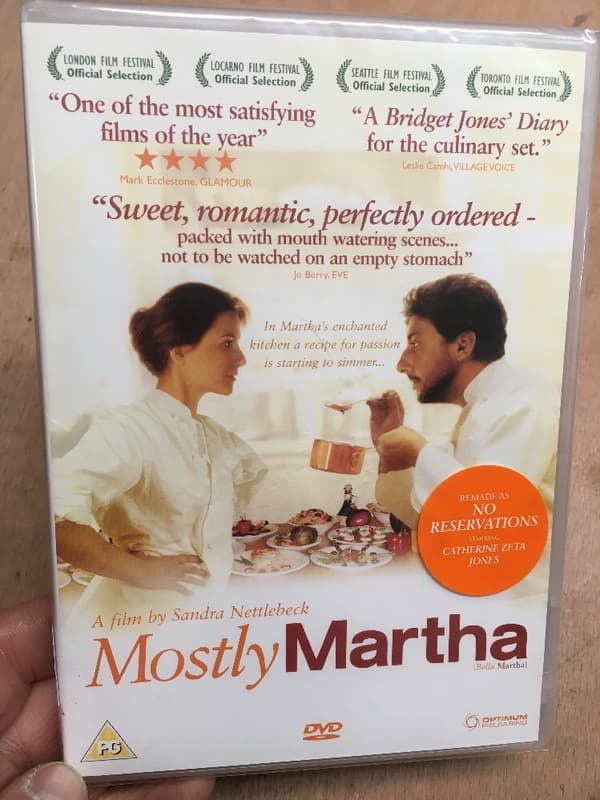 Mostly Martha - Martina Gedeck (DVD, 2001) med undertekster