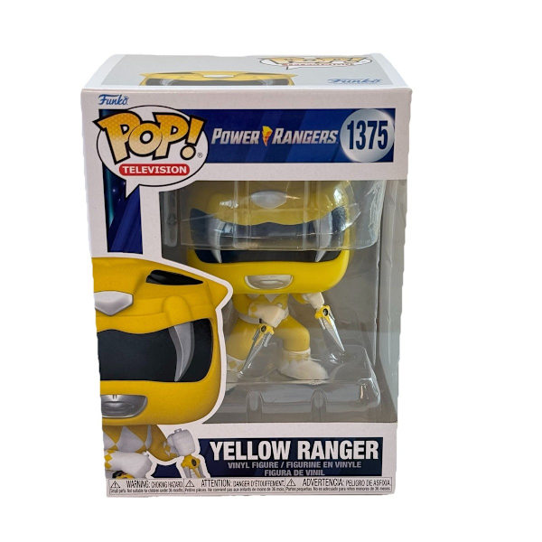 Funko POP TV Yellow Ranger Power Rangers 30th Anniversary #1375 Vinyl ...