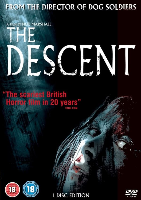 The Descent DVD (Gyser) – Enkelt disk