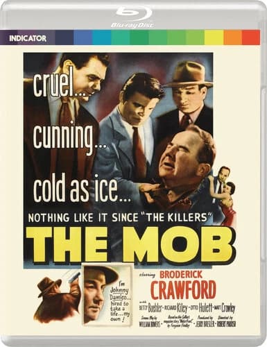 The Mob Bluray (2022) Broderick Crawford, Parrish (DIR) cert PG Brand New