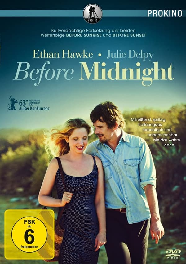 Before Midnight DVD med Ethan Hawke, Julie Delpy