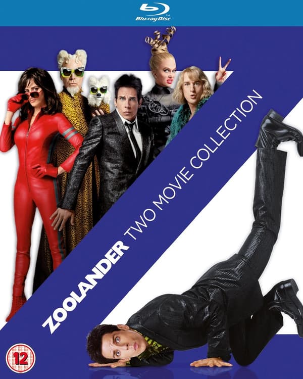 Zoolander / Zoolander 2 Double Pack (Bluray) Will Ferrell PenÃ©lope Cruz Brand New