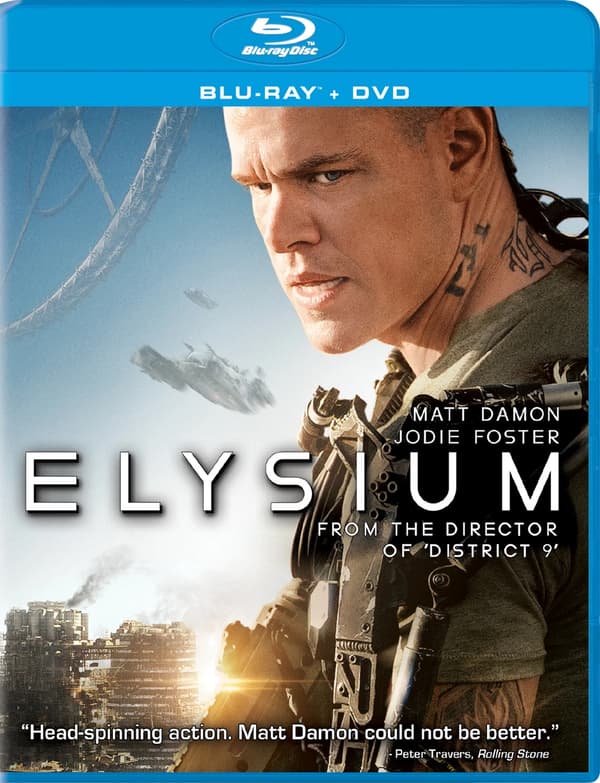 ELYSIUM 2013 / Region A Bluray Brand New