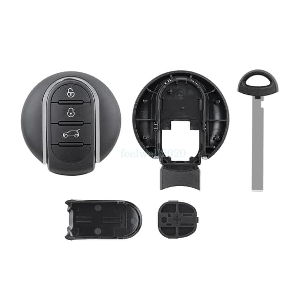 3 Button Remote Key Fob Case Shell For BMW Mini Cooper Works 2014 2015 2016 2017