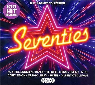 Various Artists : Ultimate '70s CD Box Set 5 discs (2020) Pre-Owned