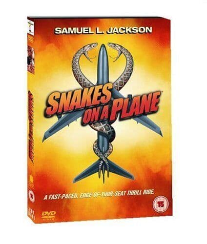 Snakes On A Plane DVD - Spänning och action