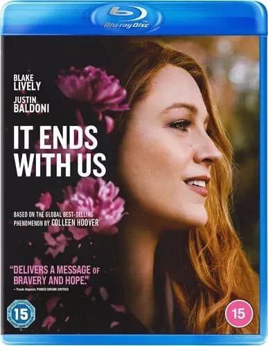 It Ends With Us [15] Bluray SAME DAY DISPATCH Brand New