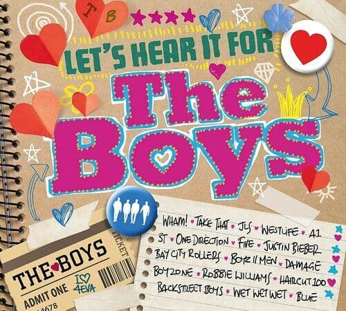 Various Artists : Let's Hear It for the Boys CD Box Set 3 discs (2021) Pre-Owned