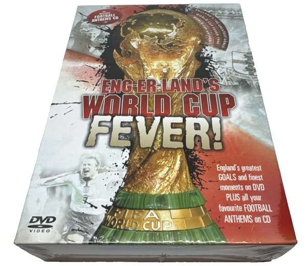 Englands VM-feber + Anthems DVD Boxset (3 disker)