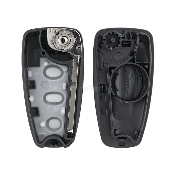 Replacements 3Button Remote Key Fob Case Battery For Ford Transit 2014 2015 2016