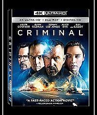 Criminal DVD (2016) Ryan Reynolds, Vromen (DIR) Cert 15 2 Discs Pre-Owned Region 2