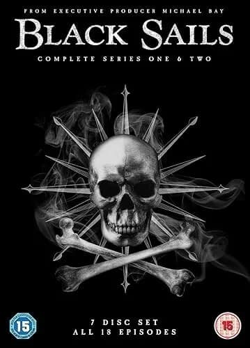 Black Sails: Komplet Samling Sæson 1-2 DVD Boksæt