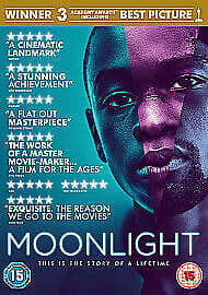 Moonlight DVD (2017) Trevante Rhodes, Jenkins (DIR) Cert 15 Pre-Owned Region 2