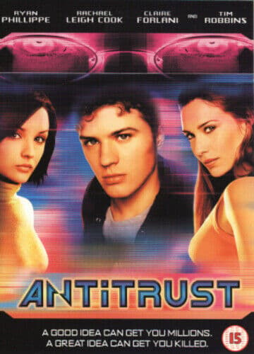 Antitrust DVD (2001) – Trilleri, Ryan Phillippe, ohjaus Howitt
