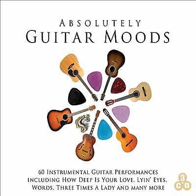 Various Artists : Absolutely Guitar Moods CD 3 discs (2011) Pre-Owned