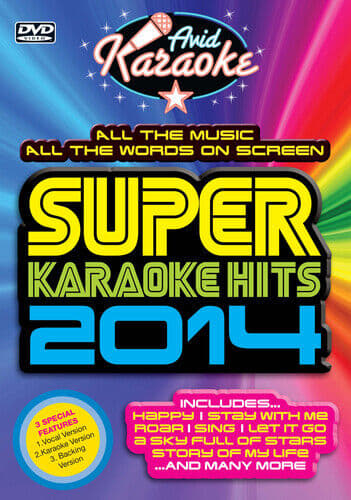Super Karaoke Hits 2014 DVD (2014) Cert E Pre-Owned Region 2